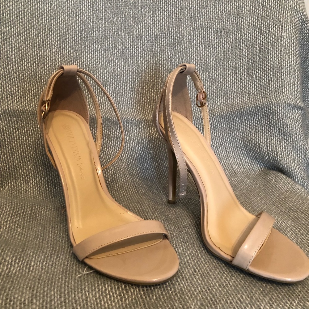 Cream heels